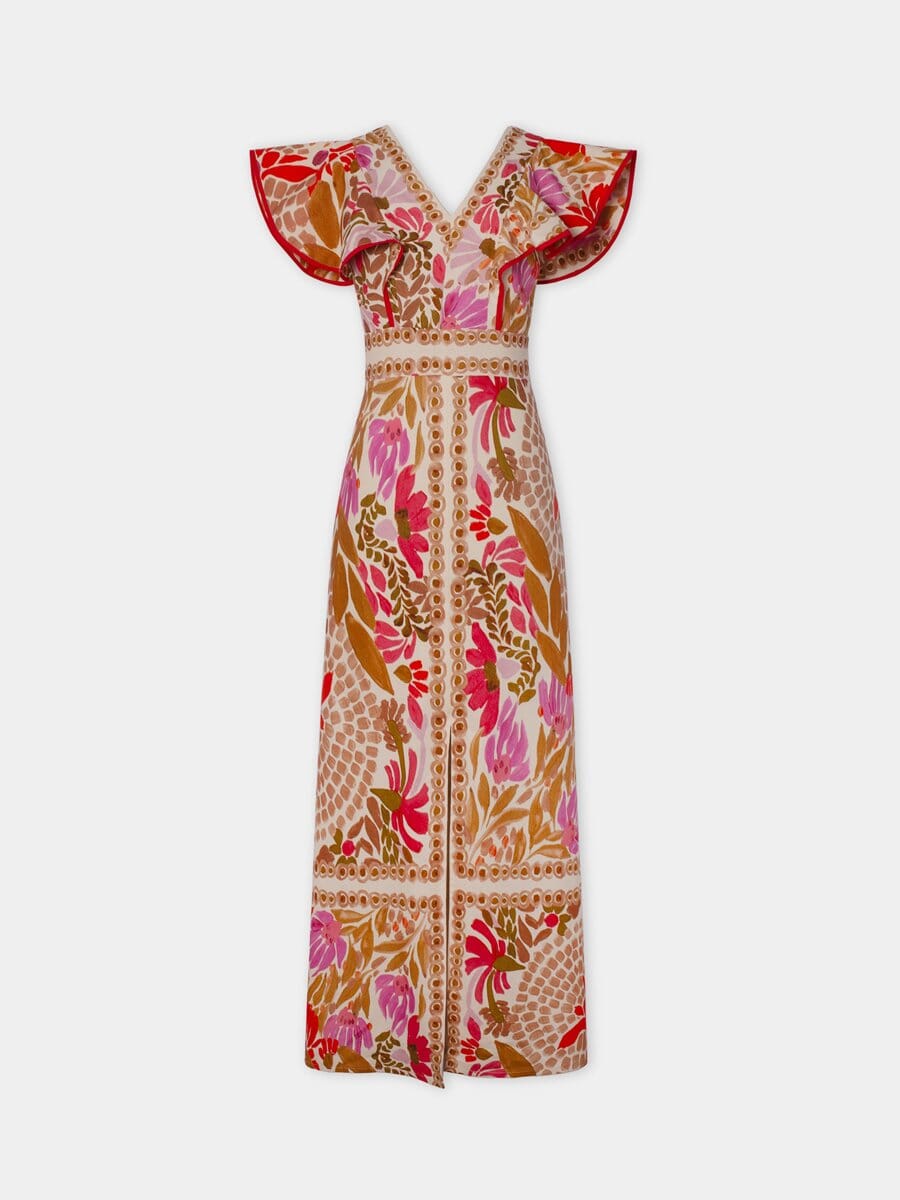 Olivia™ | Abito Maxi Colorato