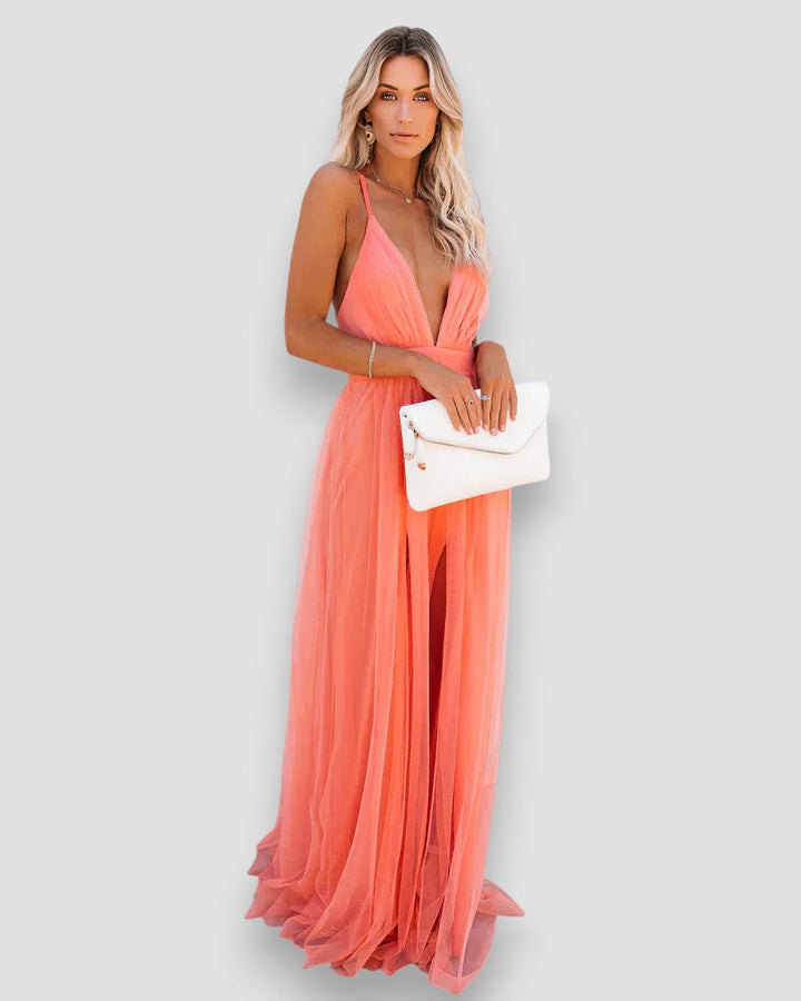 Lidia | Abito Maxi Sensuale ed Elegante