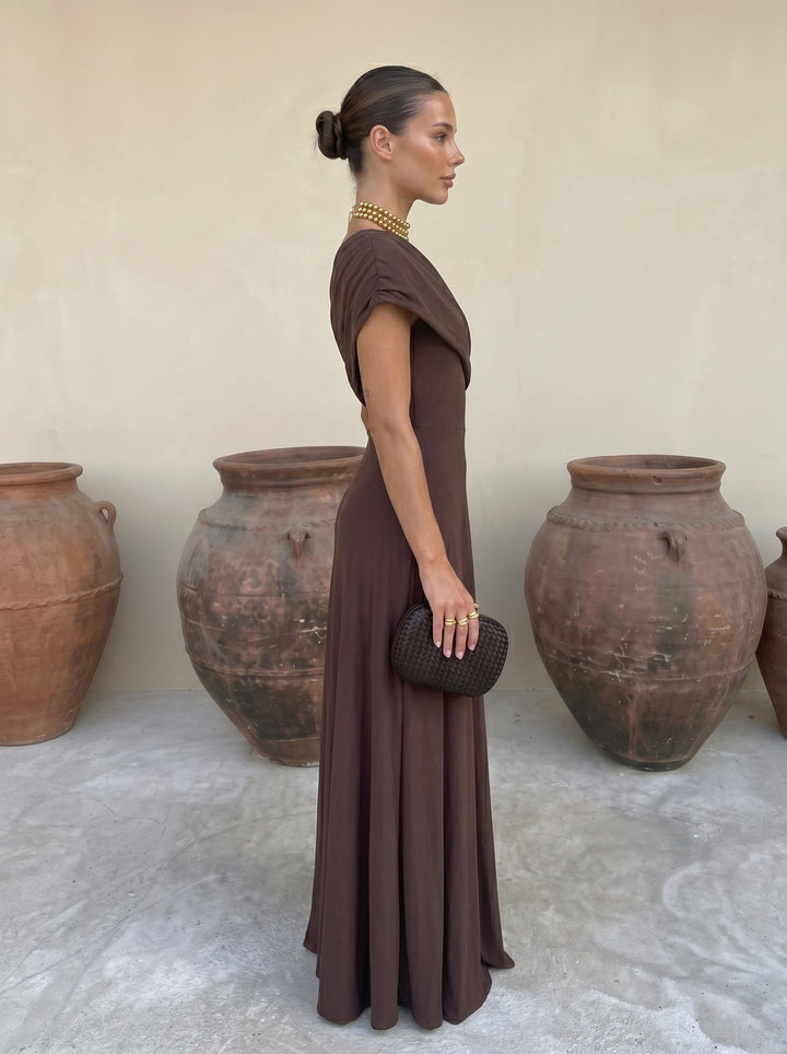 Toledo | Abito Lungo Elegante Monospalla