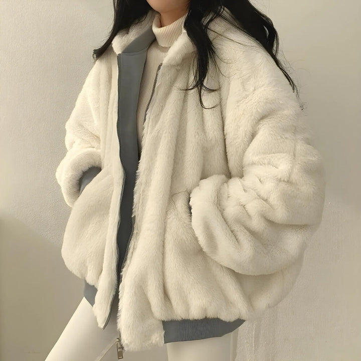 Isabella | Giacca Reversibile Teddy