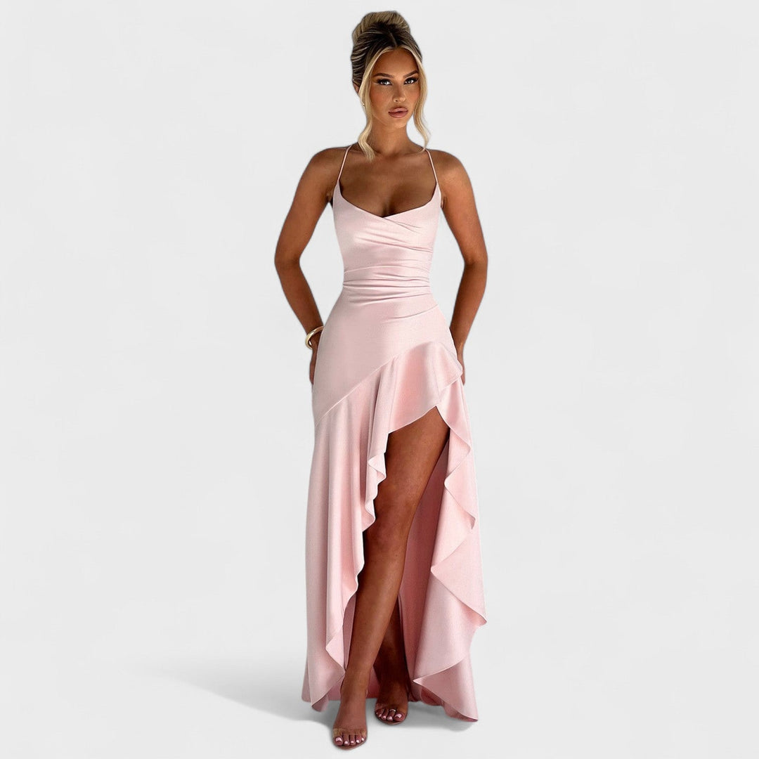 Samira - Vestito Maxi Rosa