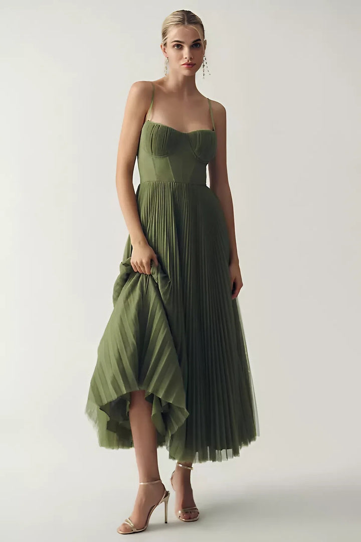 Clara | Abito Plissettato Elegante