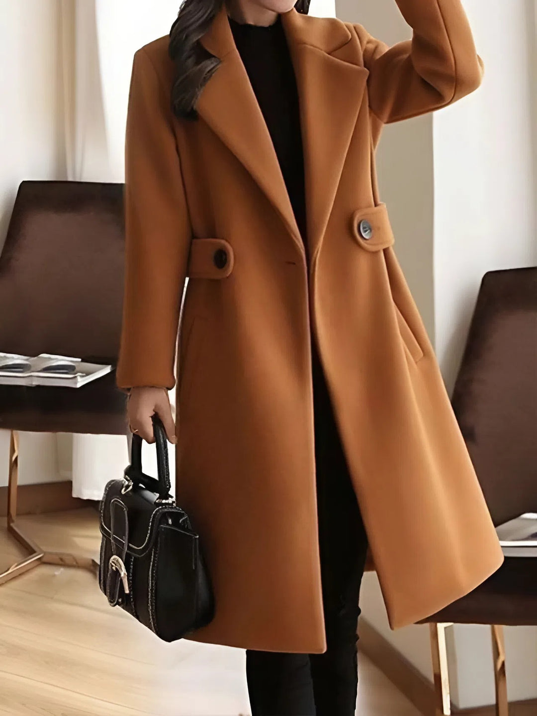 Liora™ | Elegante Cappotto Invernale