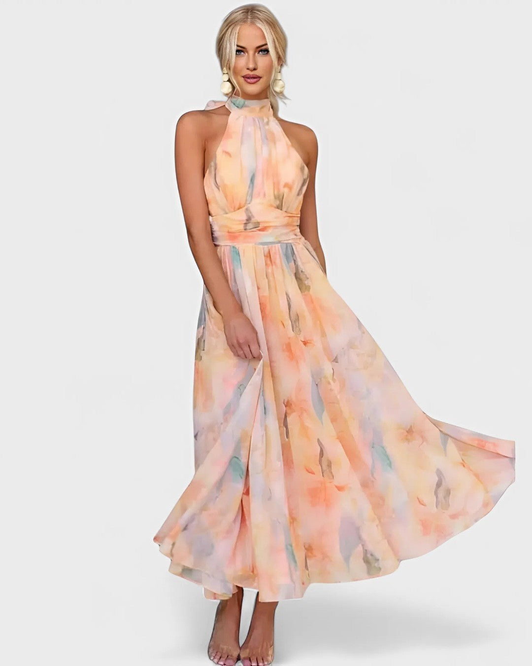 Elena | Abito Midi Elegante