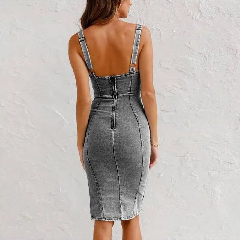Abito in Denim Moderno Classico