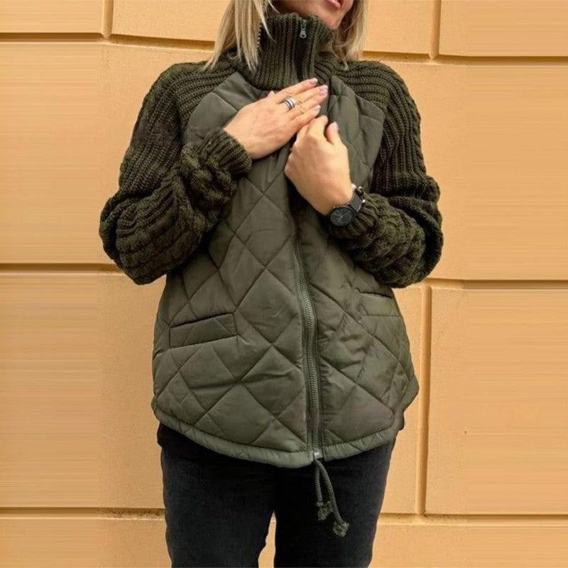 Livia | Giacca Patchwork Imbottita