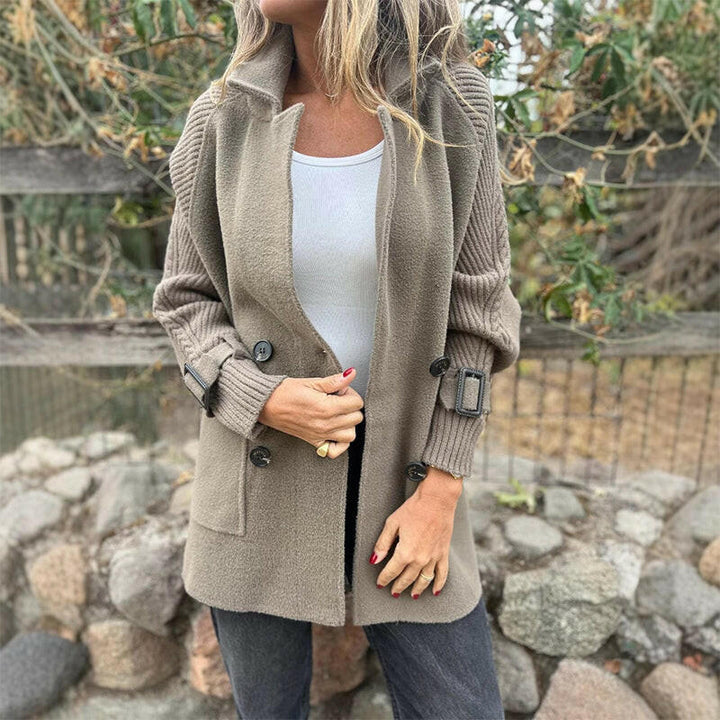 ISOLA™ | Cappotto Doppiopetto di Media Lunghezza