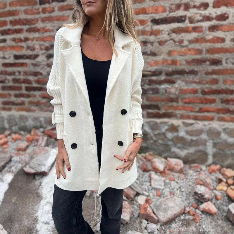 ISOLA™ | Cappotto Doppiopetto di Media Lunghezza