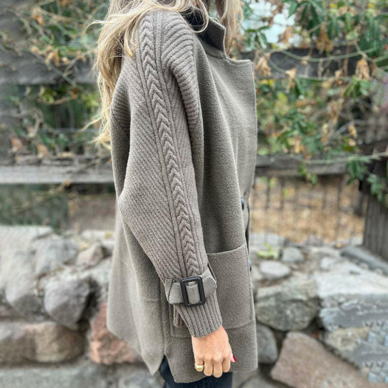 ISOLA™ | Cappotto Doppiopetto di Media Lunghezza