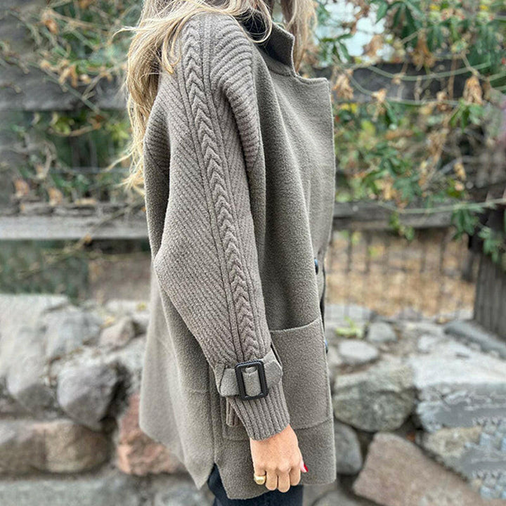 ISOLA™ | Cappotto Doppiopetto di Media Lunghezza