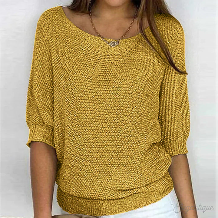 Sofia™ | Fleur - Maglia Casual Elegante