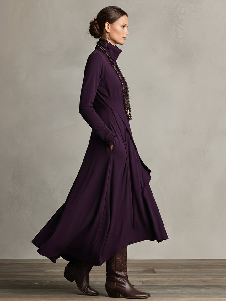 Eleonora | Abito Maxi Drappeggiato