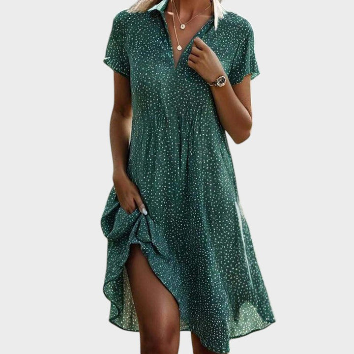 Sofia™ | Abito Midi Juliette a Pois