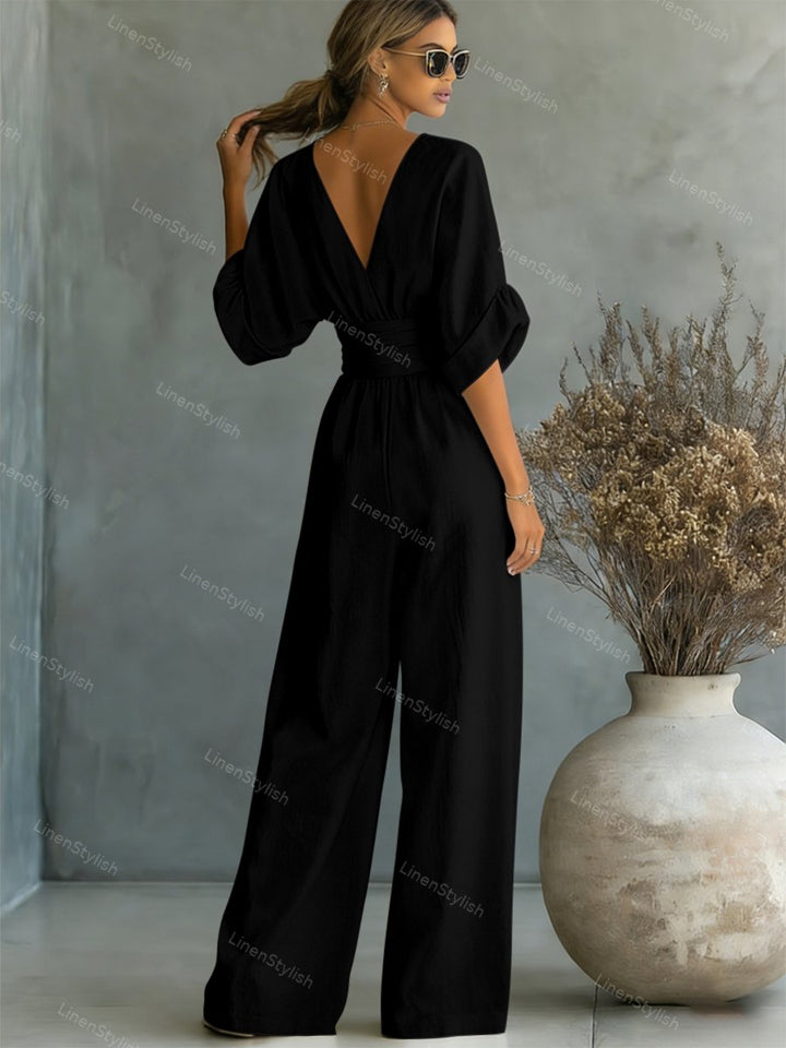 Elira | Jumpsuit Elegante con Scollo a V