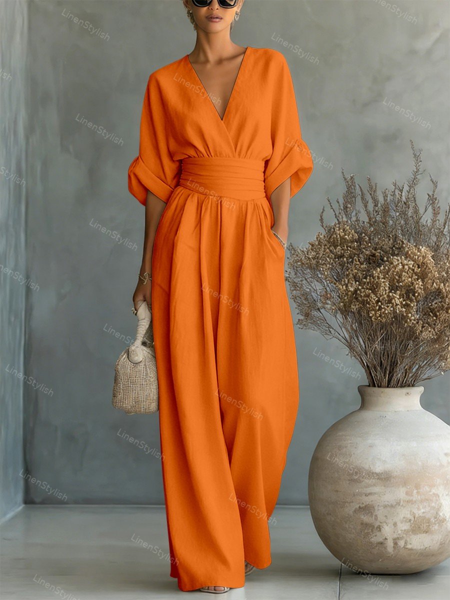 Elira | Jumpsuit Elegante con Scollo a V