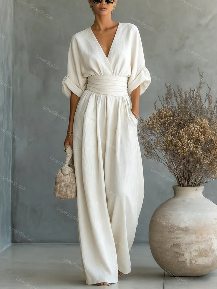 Elira | Jumpsuit Elegante con Scollo a V