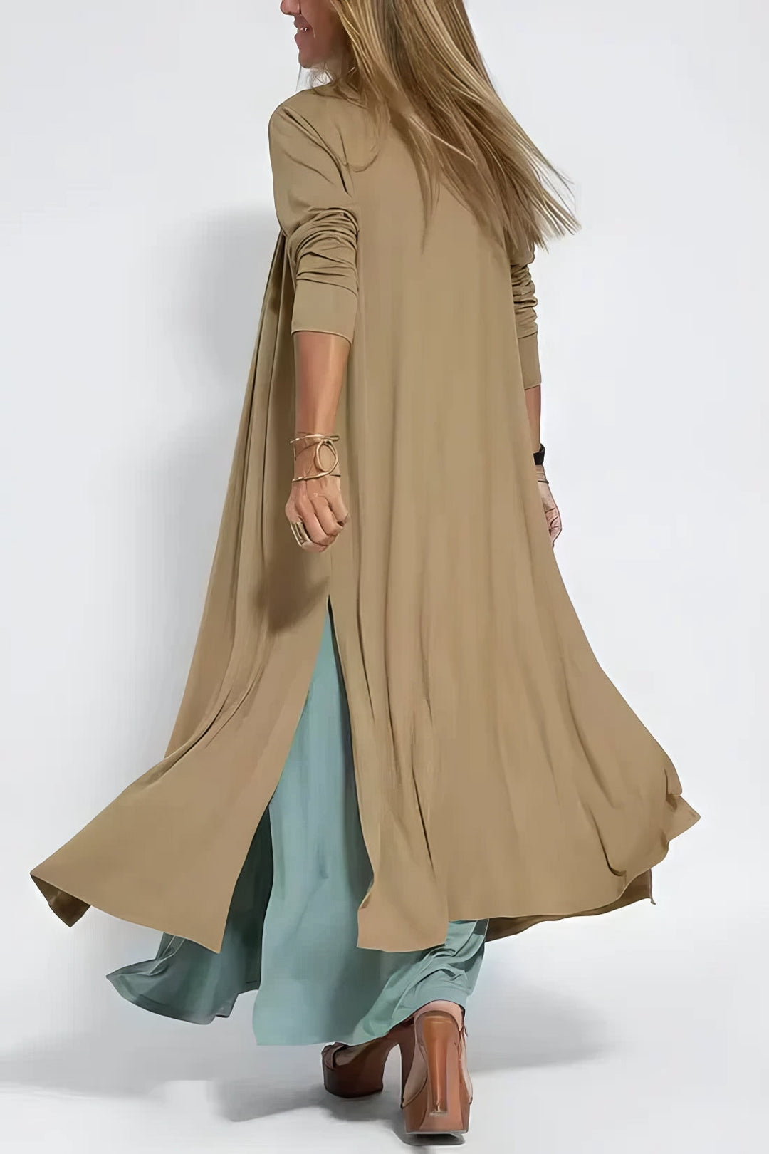 ELISE | Vestito Lungo Elegante con Cardigan Abbinato in Omaggio